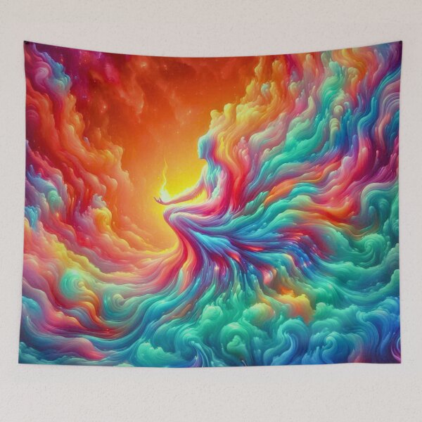 Item preview, One Little Spark: Cosmic Rainbow Daydream designed and sold by TheOuroborean.