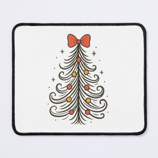 Item preview, Elegant Hand-Drawn Christmas Tree Design designed and sold by Anacond.