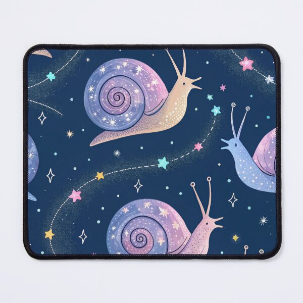 Item preview, Cosmic Neon Snails Pattern designed and sold by Lucky 777.