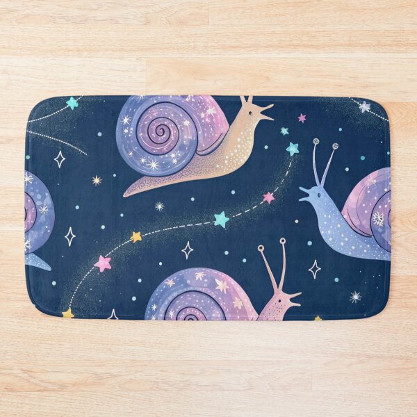 Item preview, Cosmic Neon Snails Pattern designed and sold by Lucky 777.