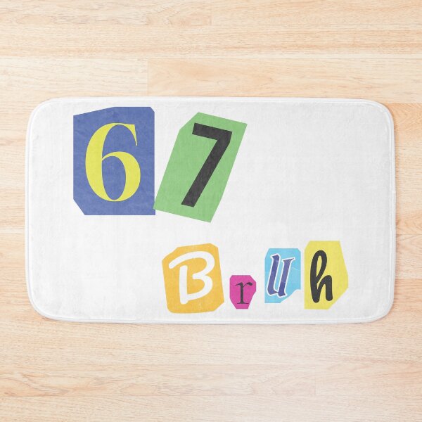 Item preview, Six Seven Bruh Meme designed and sold by LadyInEverGreen.