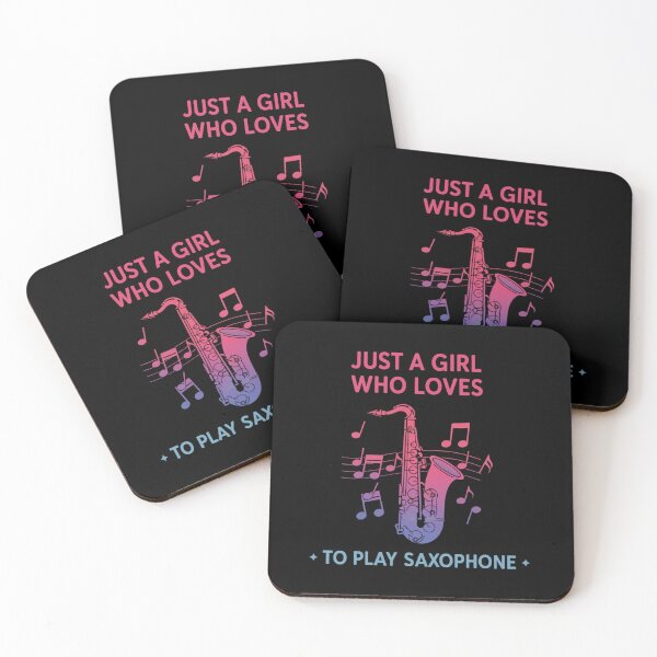 Item preview, Saxophone Just A Girl Who Loves Play Saxophonist Music Player Band designed and sold by Gogetgiggles.