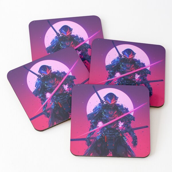 Item preview, AI Cyberpunk Assassin / Blade Runner Inspired / Neon Sci-Fi Art / Futuristic Dystopian Worlds designed and sold by SMARTKIT  DESIGNAGENCY.