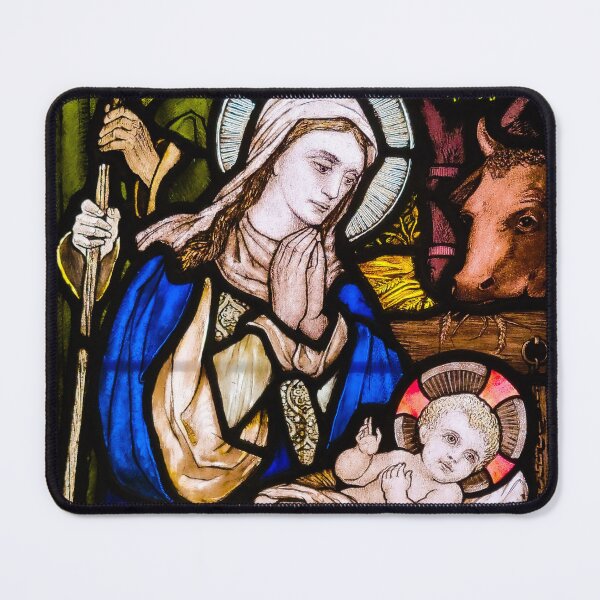 Item preview, Christmas Nativity Stained Glass Window designed and sold by ParsonBrown.