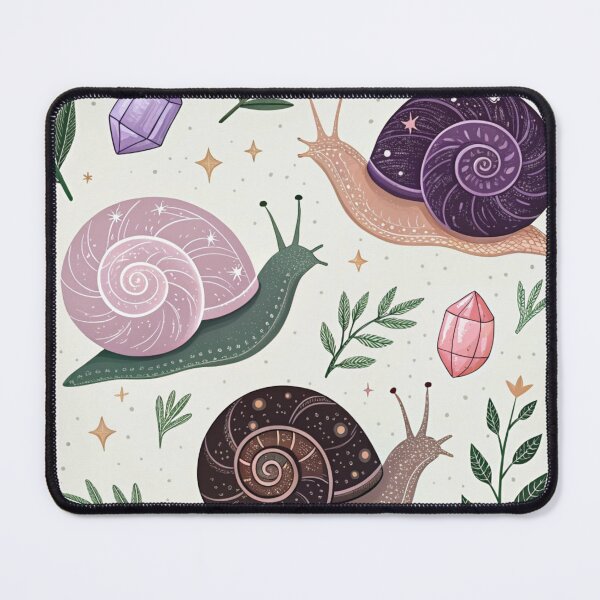 Item preview, Cosmic Neon Snails Pattern designed and sold by Lucky 777.