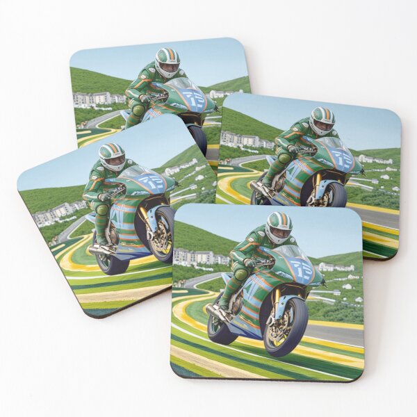 Item preview, Isle of Man TT – Final Lap Manx Racer Poster designed and sold by Speeddust.