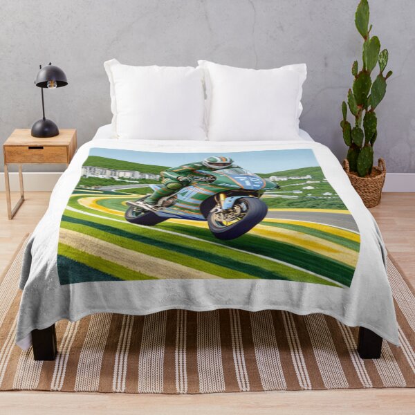 Item preview, Isle of Man TT – Final Lap Manx Racer Poster designed and sold by Speeddust.