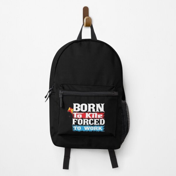Item preview, Born to Kite Forced to Work Funny Kitesurfing Sarcasm Kiteboarding Gift Idea designed and sold by karibov.