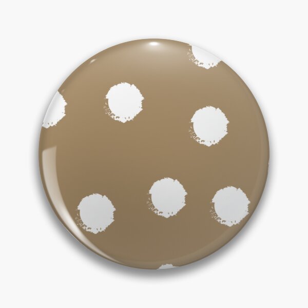 Item preview, Polka dot beige heart pattern designed and sold by MyYellowBird.
