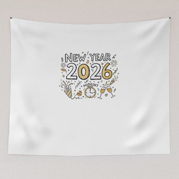 Item preview, merry christmas, happy new year 2026 designed and sold by blackstton.