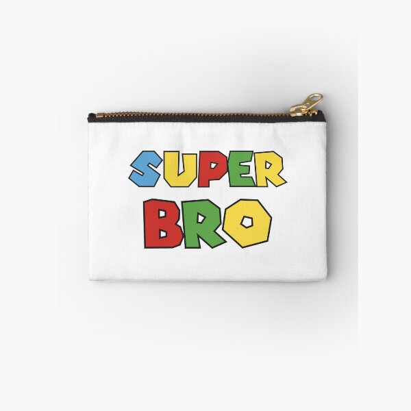 Item preview, Super Bro – Colorful Retro Block Letter Design designed and sold by TipTop GFX.