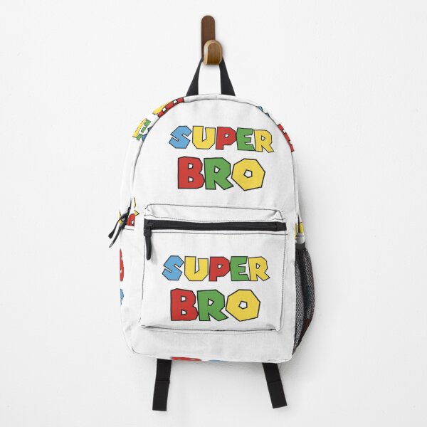 Item preview, Super Bro – Colorful Retro Block Letter Design designed and sold by TipTop GFX.