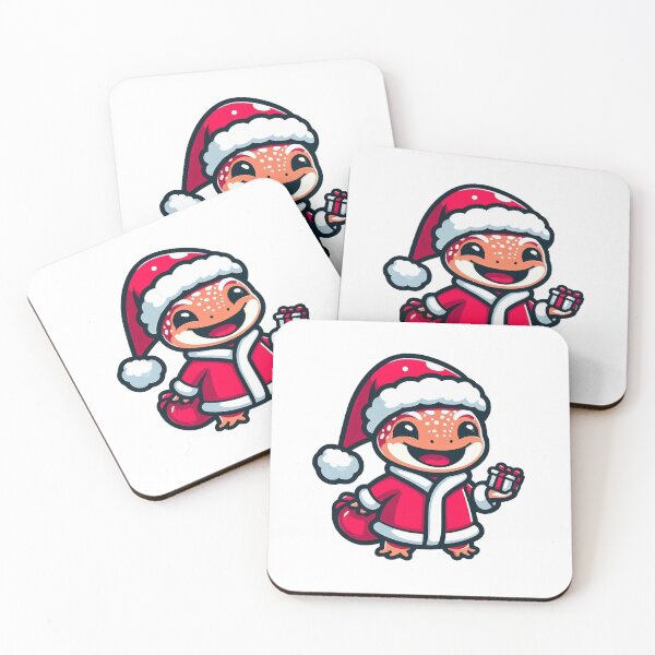 Item preview, Cute Santa Gecko designed and sold by Canaba.