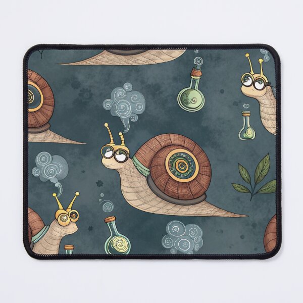 Item preview, Cosmic Neon Snails Pattern designed and sold by Lucky 777.