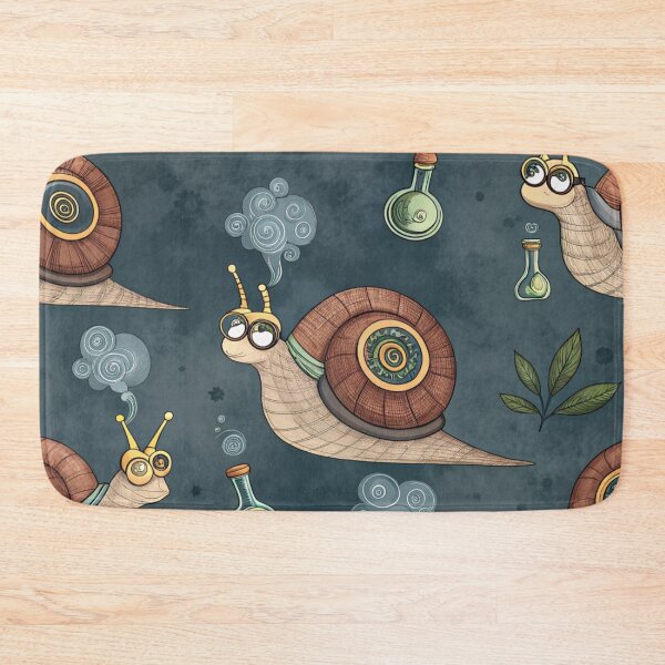 Item preview, Cosmic Neon Snails Pattern designed and sold by Lucky 777.
