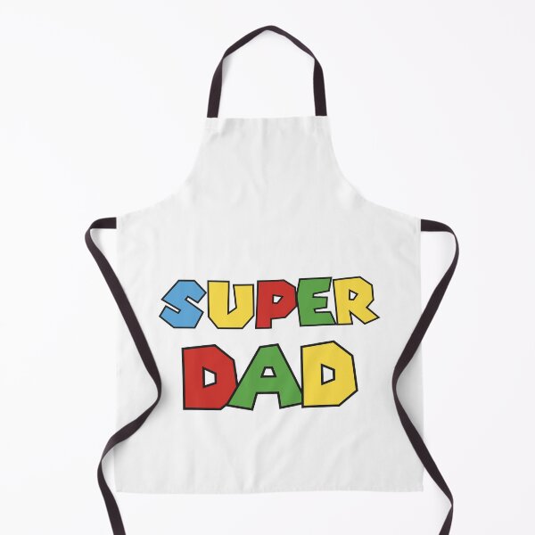 Item preview, Super Dad – Colorful Retro Block Letter Design designed and sold by TipTop GFX.