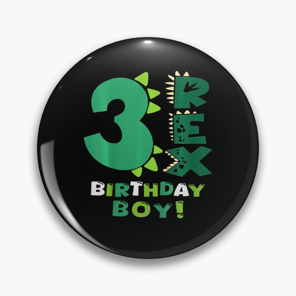 Item preview, Kids Three Rex Birthday Boy 3Rd Birthday Dinosaur Third Year Old designed and sold by TysonLangosh.