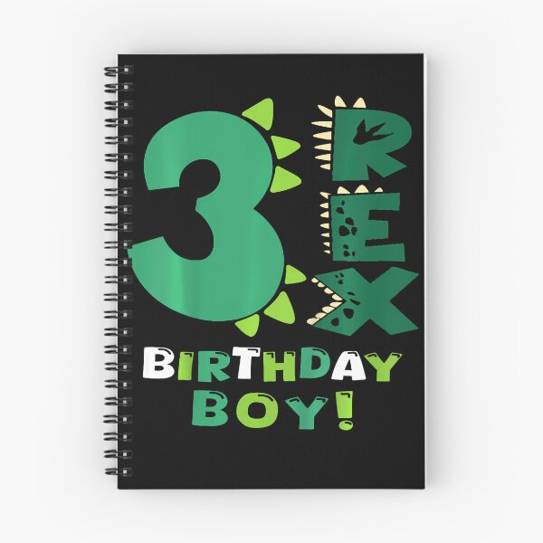 Item preview, Kids Three Rex Birthday Boy 3Rd Birthday Dinosaur Third Year Old designed and sold by TysonLangosh.