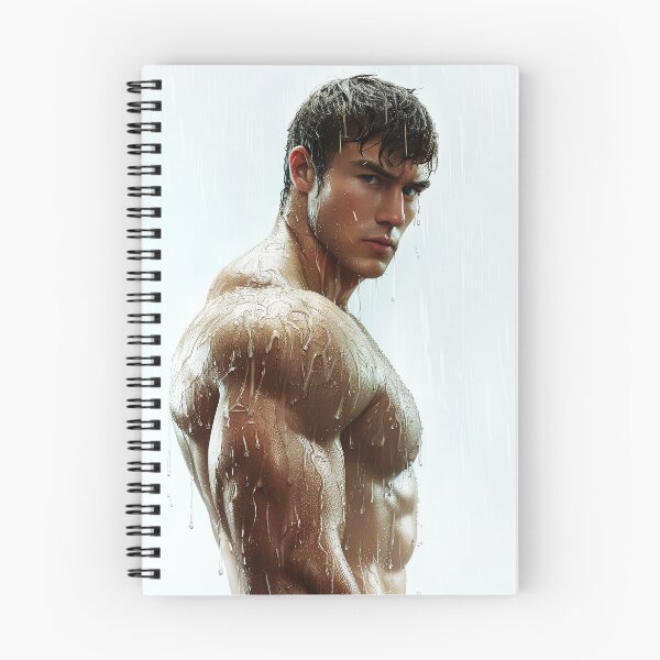 Item preview, Torso Portrait - The Muscular Stare designed and sold by ChanningsPinups.