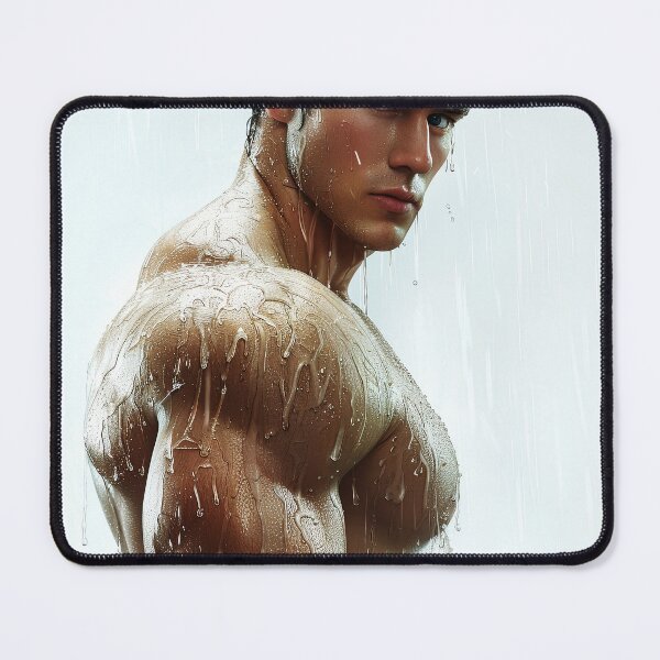 Item preview, Torso Portrait - The Muscular Stare designed and sold by ChanningsPinups.