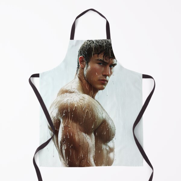 Item preview, Torso Portrait - The Muscular Stare designed and sold by ChanningsPinups.