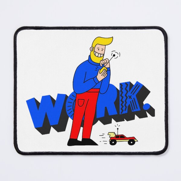 Item preview, man in blue designed and sold by SARMINTOLP.