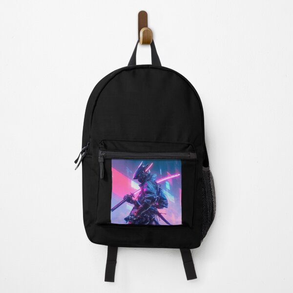 Item preview, Cyberpunk Assassin / Blade Runner Inspired / Neon Sci-Fi Art / Futuristic Dystopian Worlds designed and sold by SMARTKIT DESIGNAGENCY.