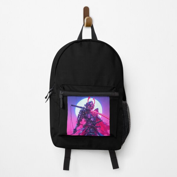 Item preview, Cyberpunk Assassin / Blade Runner Inspired / Neon Sci-Fi Art / Futuristic Dystopian Worlds designed and sold by SMARTKIT DESIGNAGENCY.
