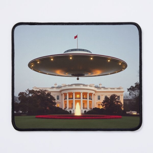 Item preview, UFO on the Whitehouse lawn designed and sold by Area-S4.