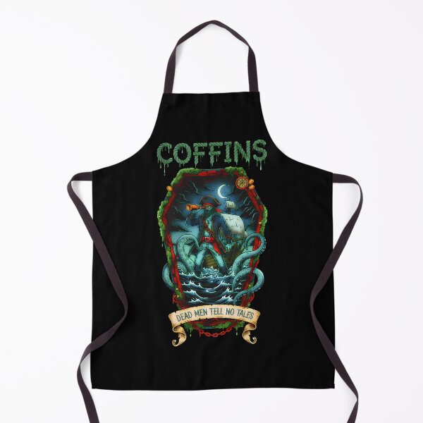 Item preview, Dead Men Tell No Tales - Zombie Pirate Coffin designed and sold by CoffinsArt.