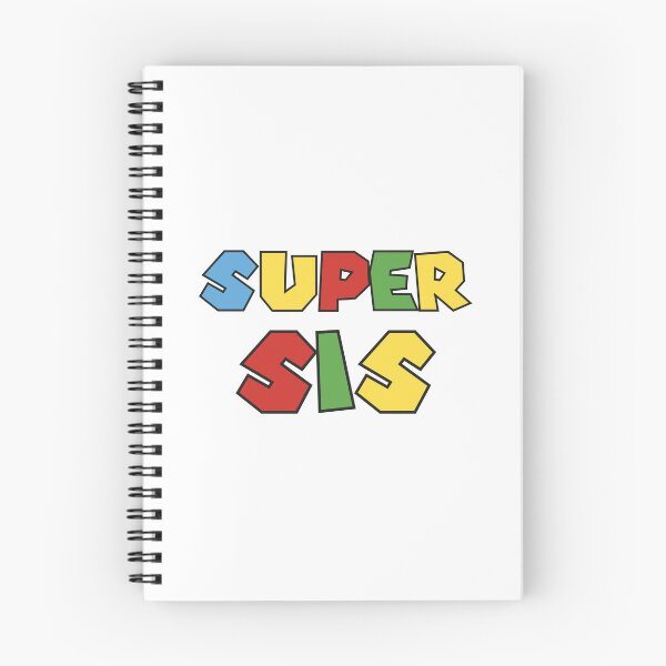 Item preview, Super Sis – Colorful Retro Block Letter Design designed and sold by TipTop GFX.