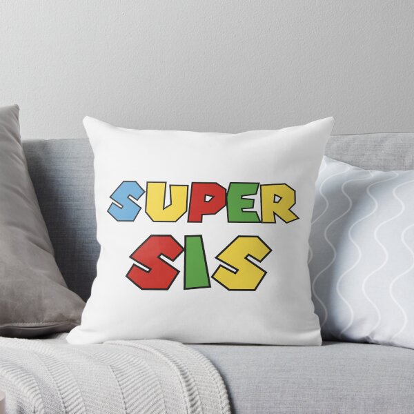Item preview, Super Sis – Colorful Retro Block Letter Design designed and sold by TipTop GFX.