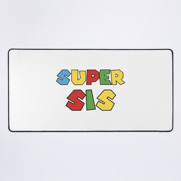 Item preview, Super Sis – Colorful Retro Block Letter Design designed and sold by TipTop GFX.