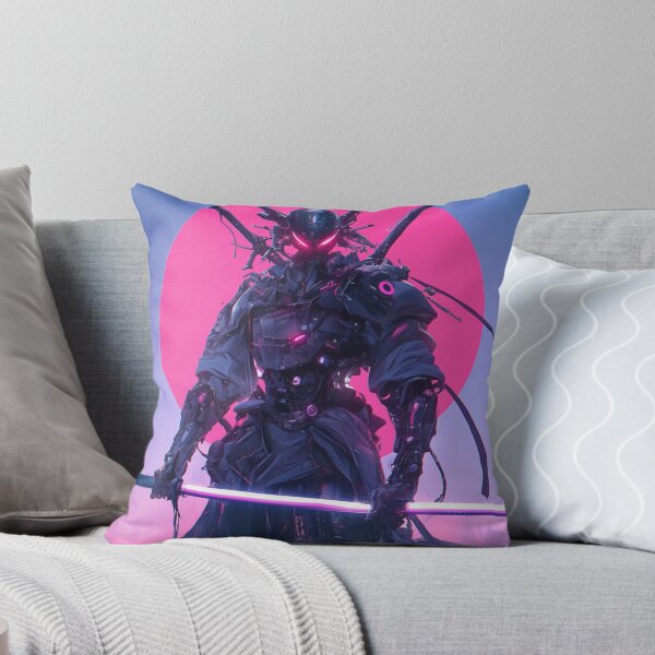 Item preview, Cyberpunk Assassin / Blade Runner Inspired / Neon Sci-Fi Art / Futuristic Dystopian Worlds designed and sold by SMARTKIT  DESIGNAGENCY.