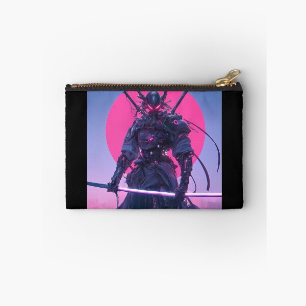 Item preview, Cyberpunk Assassin / Blade Runner Inspired / Neon Sci-Fi Art / Futuristic Dystopian Worlds designed and sold by SMARTKIT  DESIGNAGENCY.