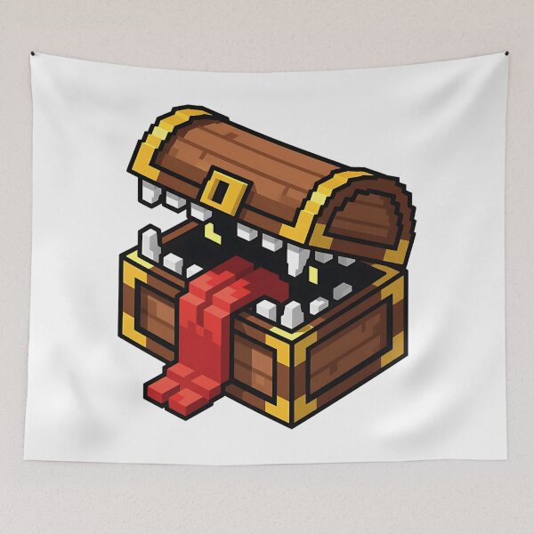Item preview, Pixel Mimic Chest designed and sold by SARMINTOLP.