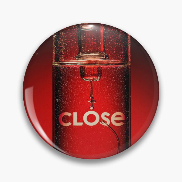 Item preview, Neon “CLOSE” Sign Inside Light Bulb – Modern Red Glow Aesthetic designed and sold by Grafititee.