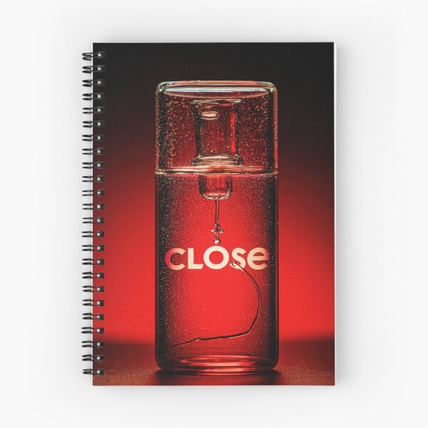 Item preview, Neon “CLOSE” Sign Inside Light Bulb – Modern Red Glow Aesthetic designed and sold by Grafititee.
