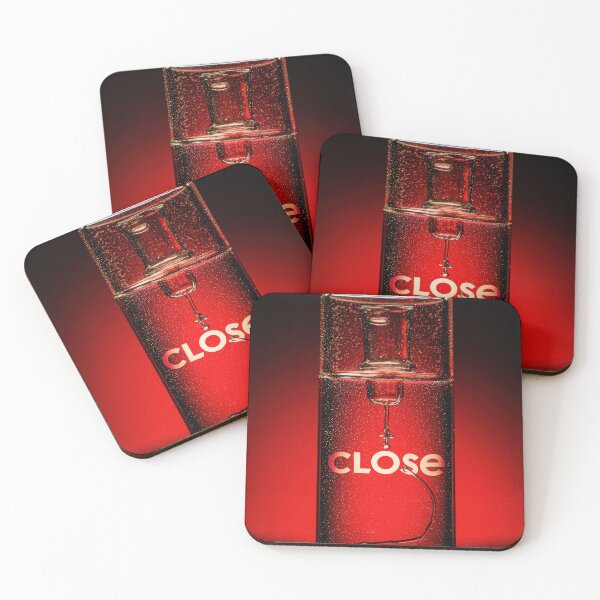 Item preview, Neon “CLOSE” Sign Inside Light Bulb – Modern Red Glow Aesthetic designed and sold by Grafititee.