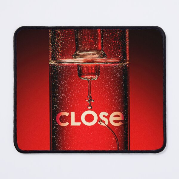 Item preview, Neon “CLOSE” Sign Inside Light Bulb – Modern Red Glow Aesthetic designed and sold by Grafititee.