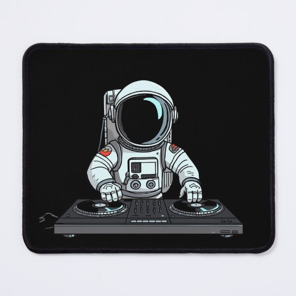 Item preview, Astronaut DJ cartoon  designed and sold by Luisshopp.