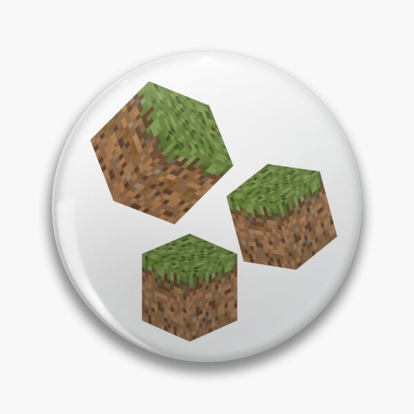 Item preview, Floating Grass Voxel Blocks Illustration designed and sold by Mikoff04-arts.