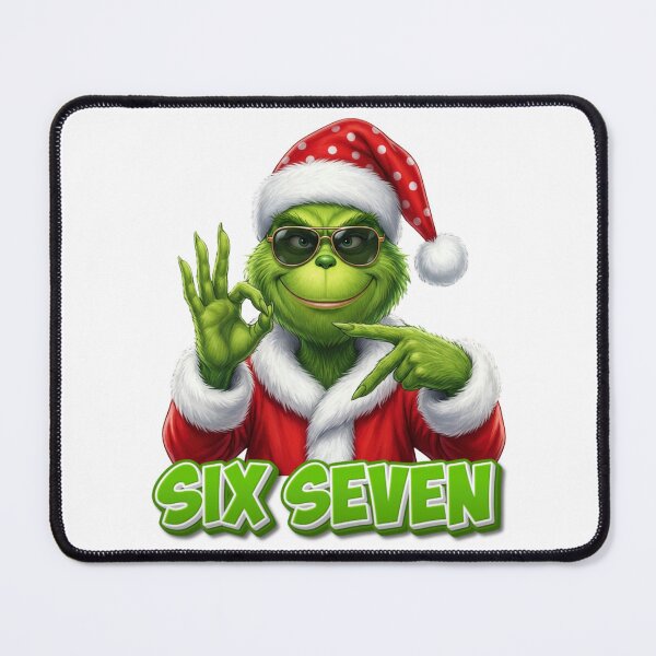 Item preview, 67 Christmas Trending Grinch Meme Saying 6 7 Meme Costume Xmas designed and sold by RicaGraphic.