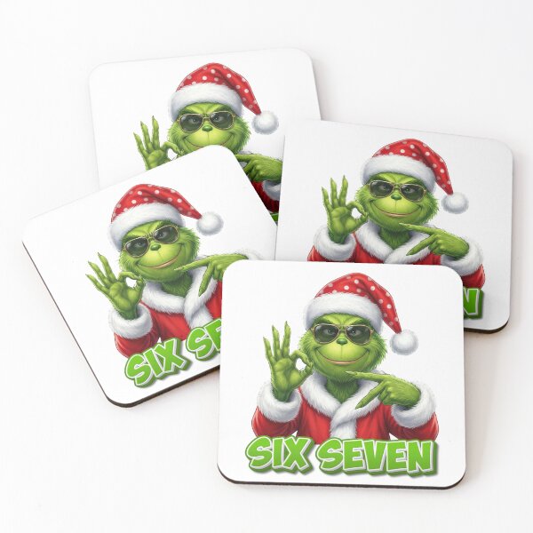 Item preview, 67 Christmas Trending Grinch Meme Saying 6 7 Meme Costume Xmas designed and sold by RicaGraphic.