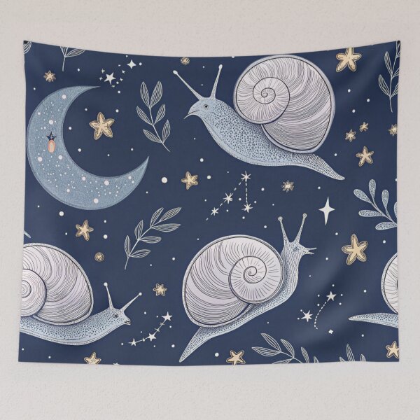 Item preview, Neon Snails Pattern designed and sold by Lucky 777.