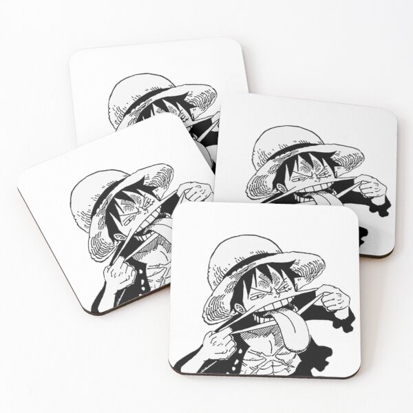 Item preview, One Piece Luffy Funny Face & Tongue Out | Manga Panel Sticker & Merch designed and sold by Mangartist07.