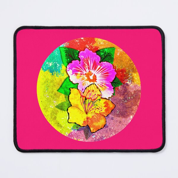 Item preview, Hibiscus Tropical Flower Pop Socket  designed and sold by Vintage by Kaya.
