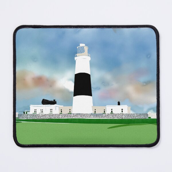 Item preview, Mannez Lighthouse, Alderney  designed and sold by AgnesPerry2020.
