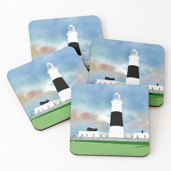 Item preview, Mannez Lighthouse, Alderney  designed and sold by AgnesPerry2020.