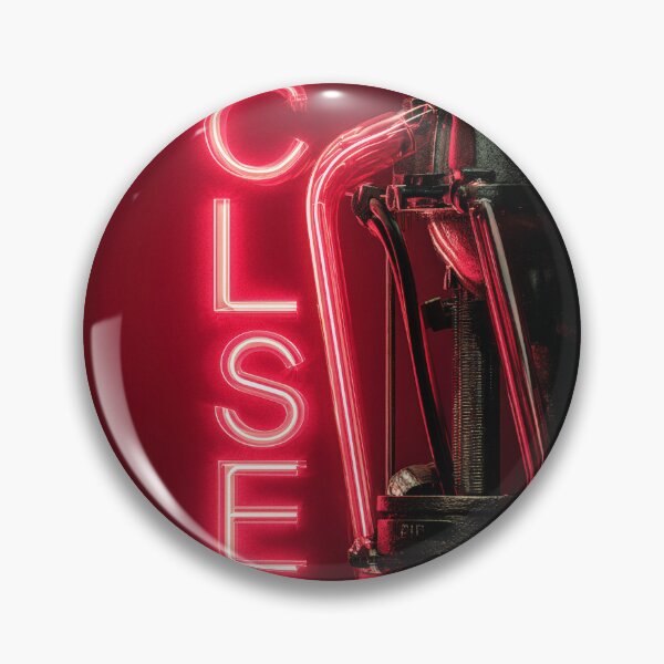 Item preview, Neon “CLOSE” Sign Inside Light Bulb – Modern Red Glow Aesthetic designed and sold by Grafititee.
